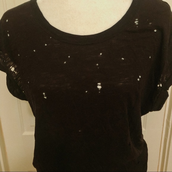 ⭐️BOGO! Express oversized distressed tee - Picture 3 of 6